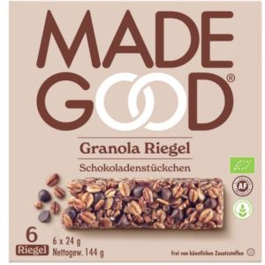 Made Good Granola Riegel Choc Chip (144g)