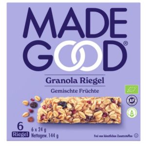 Made Good Granola Riegel Gemischte Fruchte (144g)