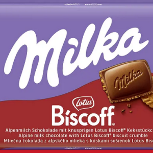 MILKA LOTUS BISCOFF NEW