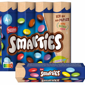 Smarties Mehrfachpack 34g in a Pack of 4