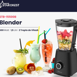 STARCREST COUNTERTOP BLENDER BLACK